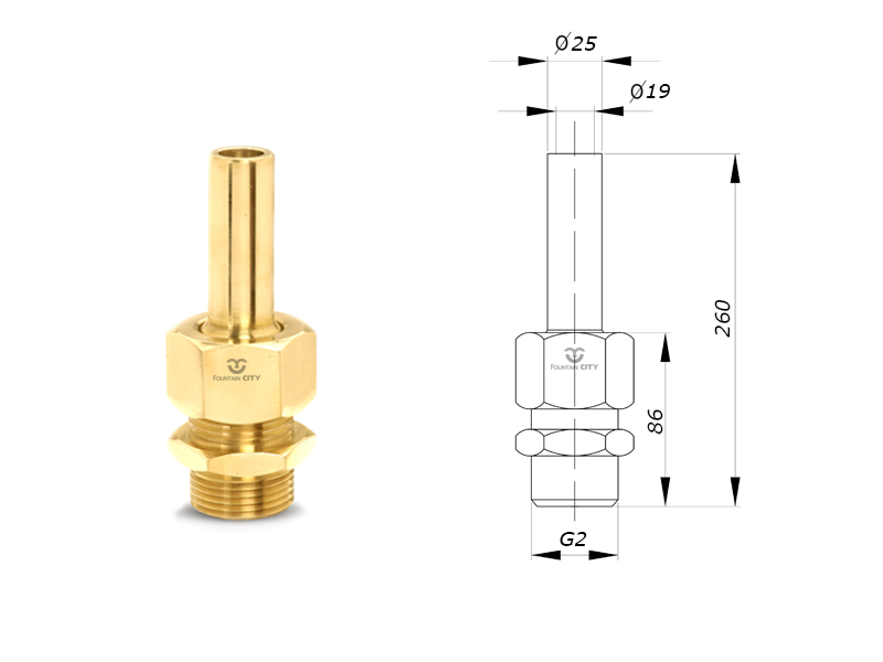 Фонтанная насадка FCI 