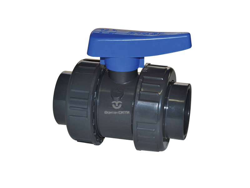 Шаровой кран муфтовое окончание под клей BVD46 PVC-U PN16 FC (110)