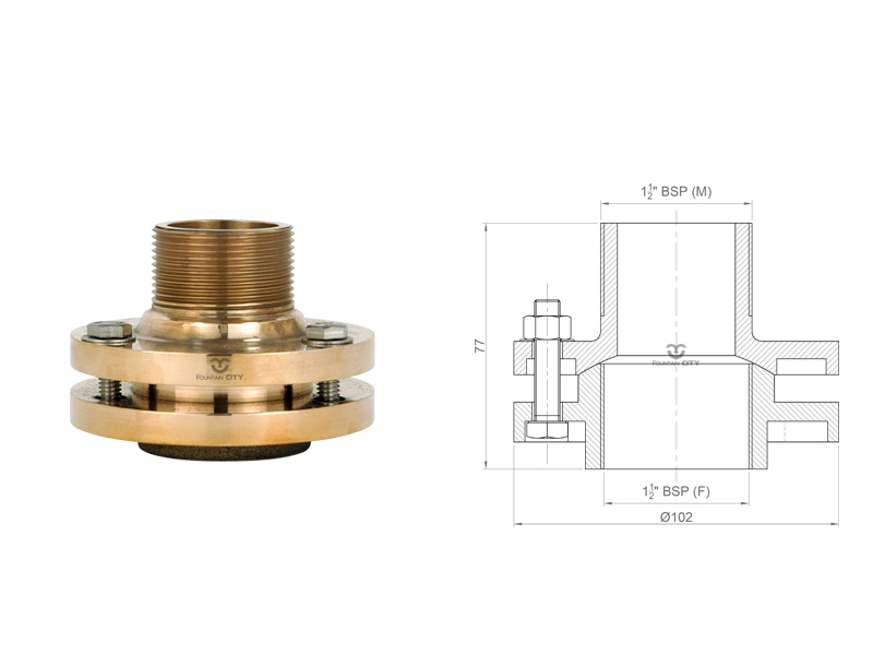 Шарнирное соединение FCI 4 (1.1/2")