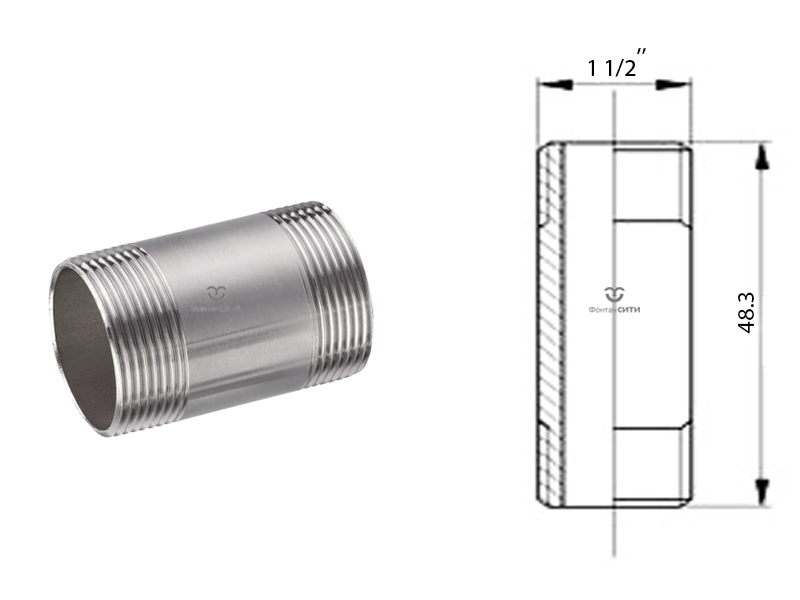 Бочонок FC AISI 304 (1 1/2")